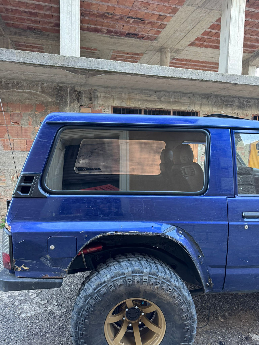 Vetro unico antisfondamento NISSAN PATROL GR Y60